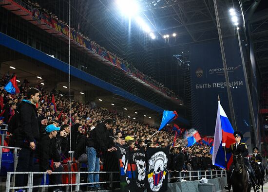 Football. Russian Premier League. CSKA vs. Terek