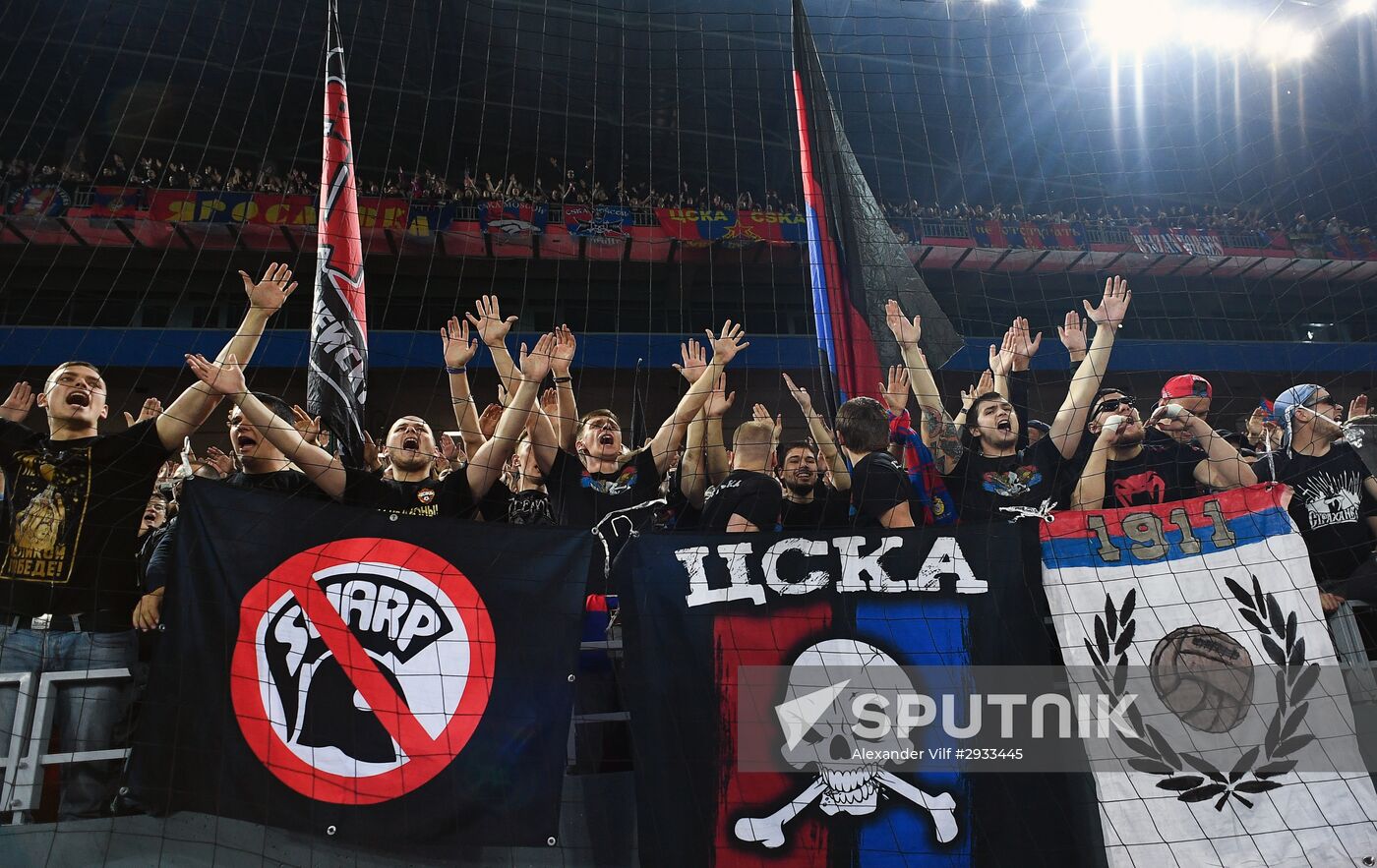 Football. Russian Premier League. CSKA vs. Terek