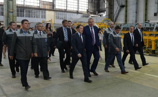 Deputy Prime Minister Dmitry Rogozin visits Voronezh Region