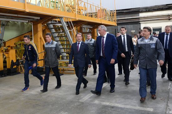 Deputy Prime Minister Dmitry Rogozin visits Voronezh Region