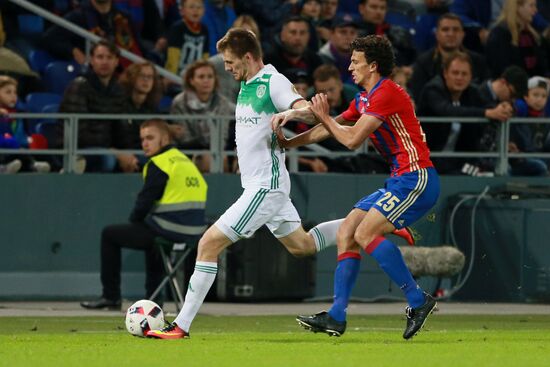 Russian Football Premier League. CSKA vs. Terek