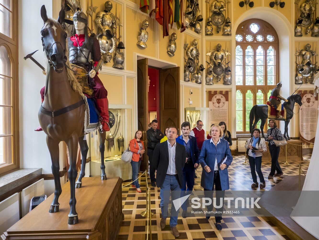Culture Minister Medinsky visits Tsarskoe Selo museum-reserve in Pushkin