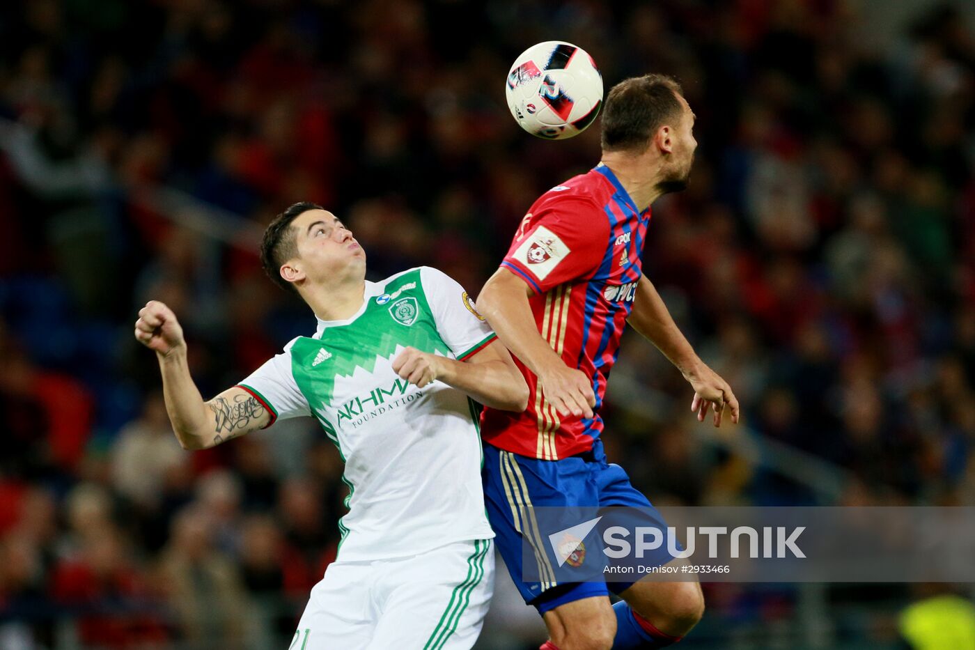 Russian Football Premier League. CSKA vs. Terek