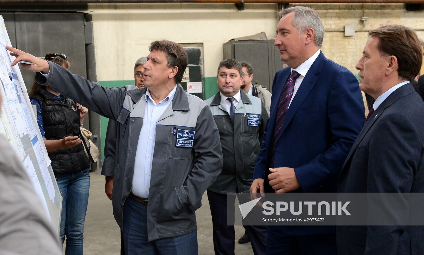 Deputy Prime Minister Dmitry Rogozin visits Voronezh Region