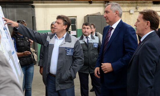 Deputy Prime Minister Dmitry Rogozin visits Voronezh Region