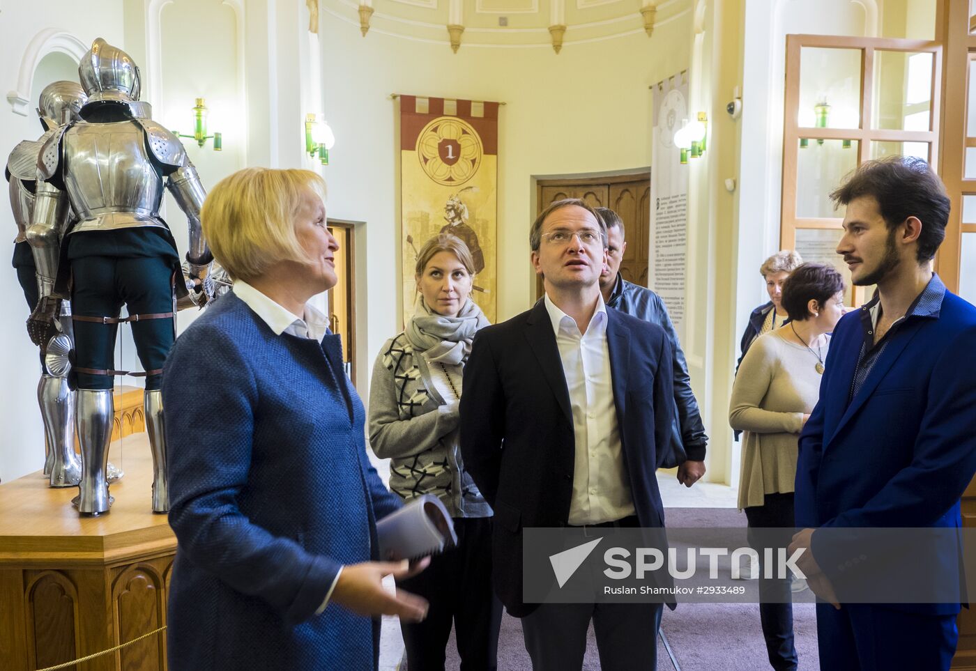Culture Minister Medinsky visits Tsarskoe Selo museum-reserve in Pushkin