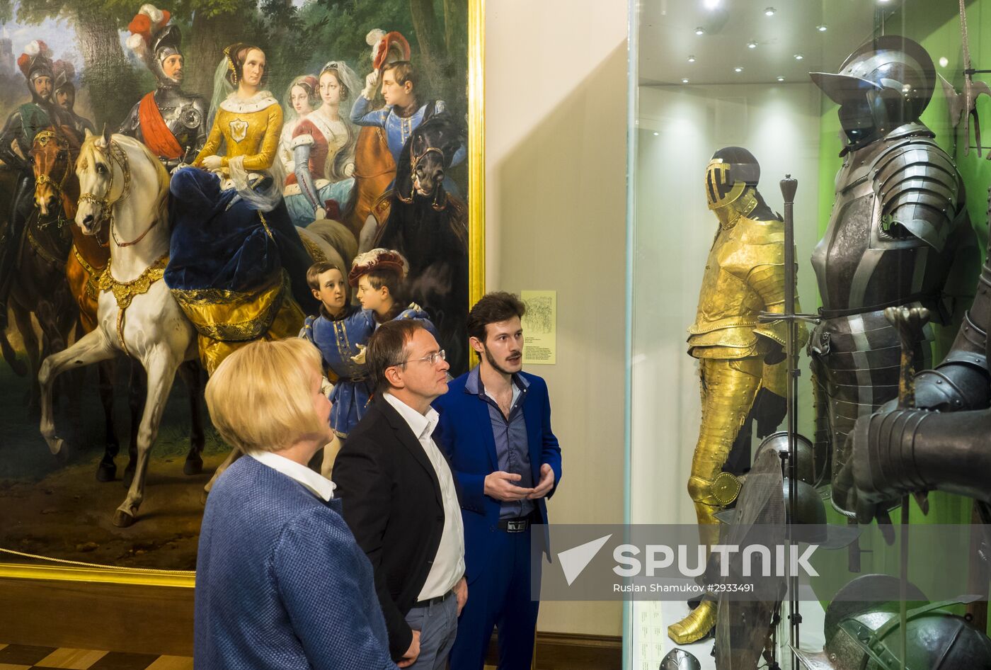 Culture Minister Medinsky visits Tsarskoe Selo museum-reserve in Pushkin