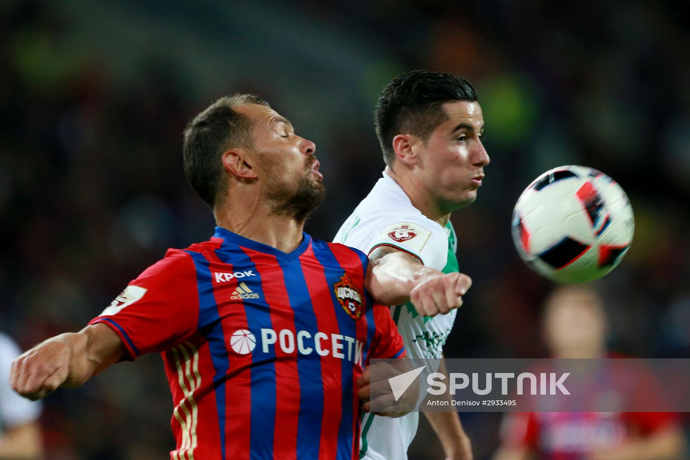 Russian Football Premier League. CSKA vs. Terek