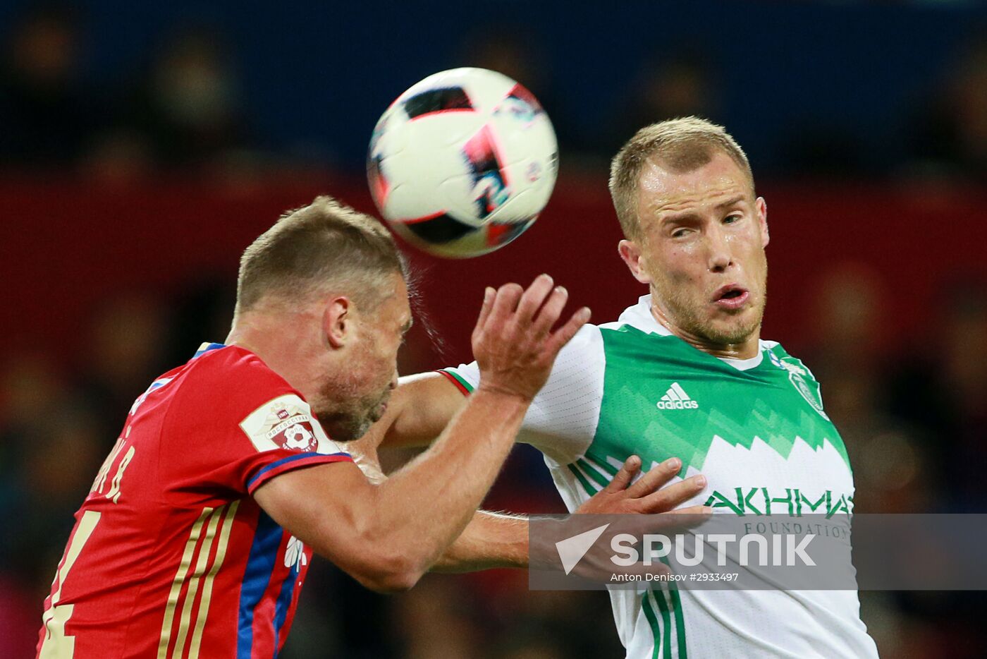 Russian Football Premier League. CSKA vs. Terek