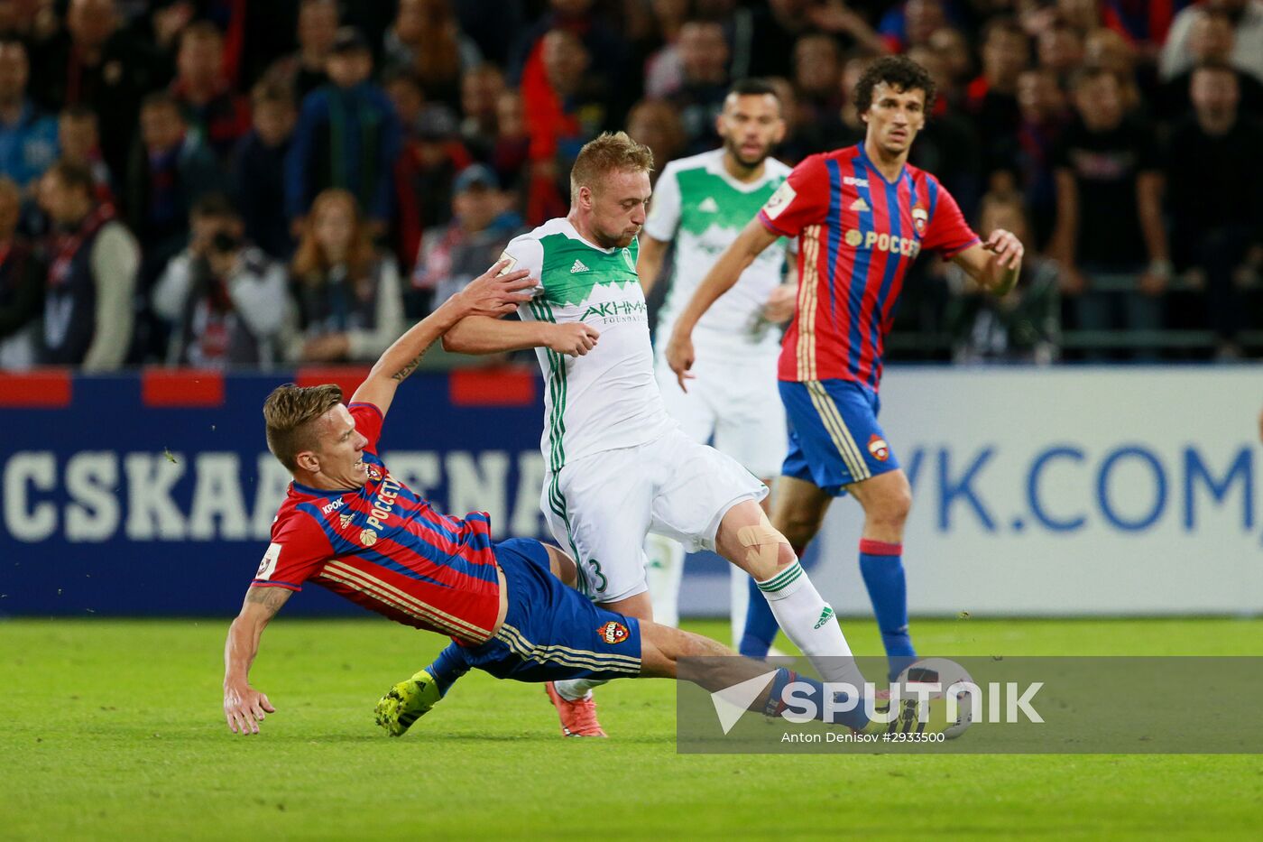 Russian Football Premier League. CSKA vs. Terek