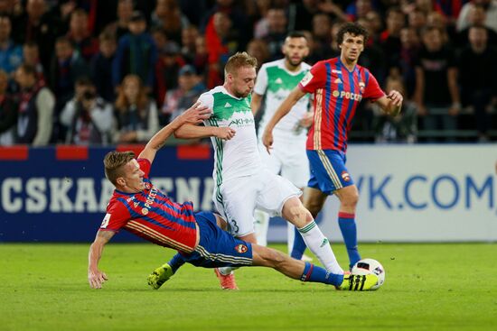 Russian Football Premier League. CSKA vs. Terek