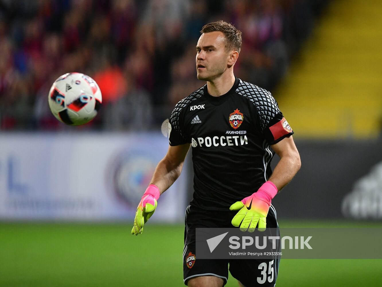 Russian Football Premier League. CSKA vs. Terek