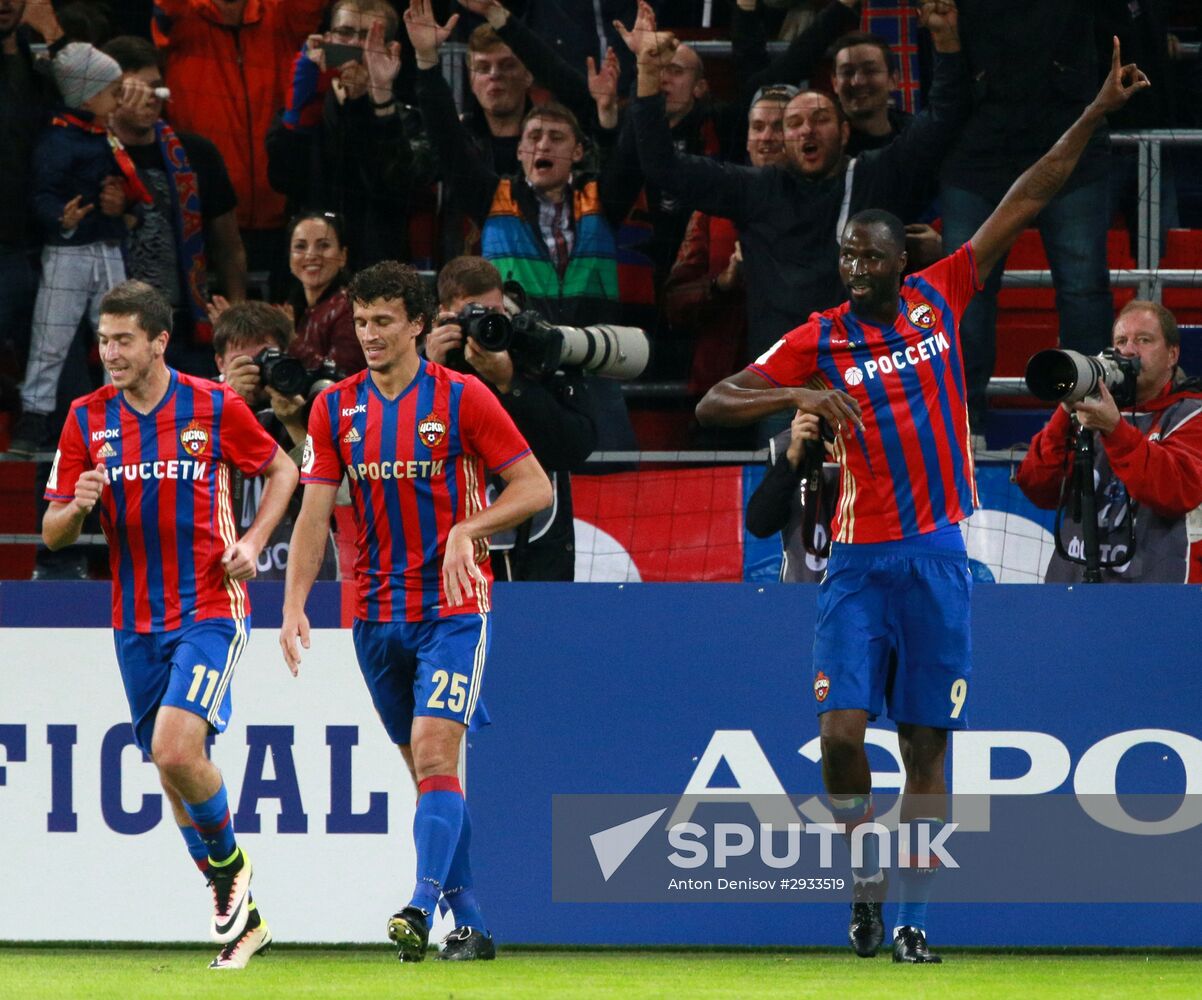 Russian Football Premier League. CSKA vs. Terek