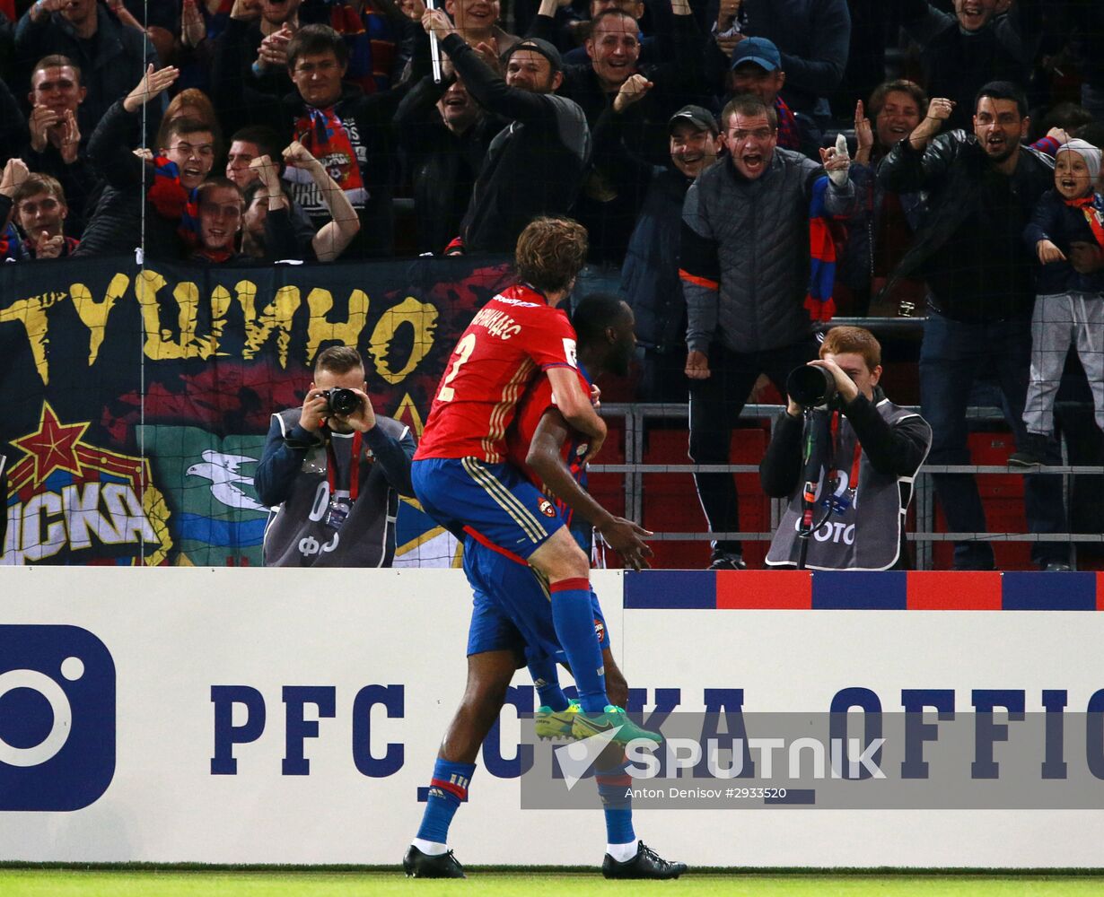 Russian Football Premier League. CSKA vs. Terek