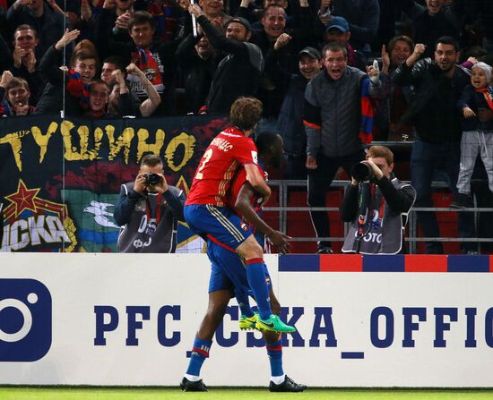 Russian Football Premier League. CSKA vs. Terek