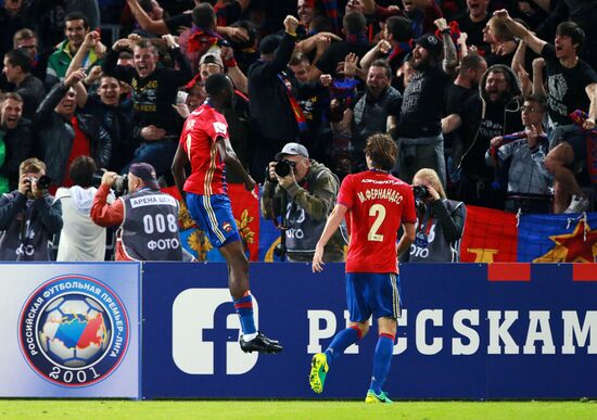 Russian Football Premier League. CSKA vs. Terek