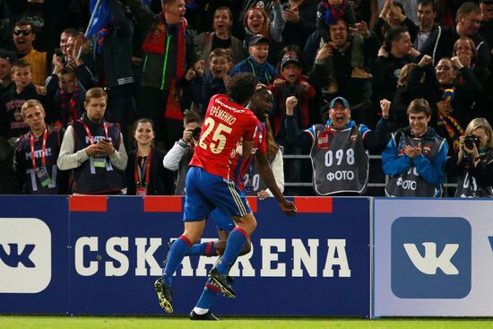Russian Football Premier League. CSKA vs. Terek