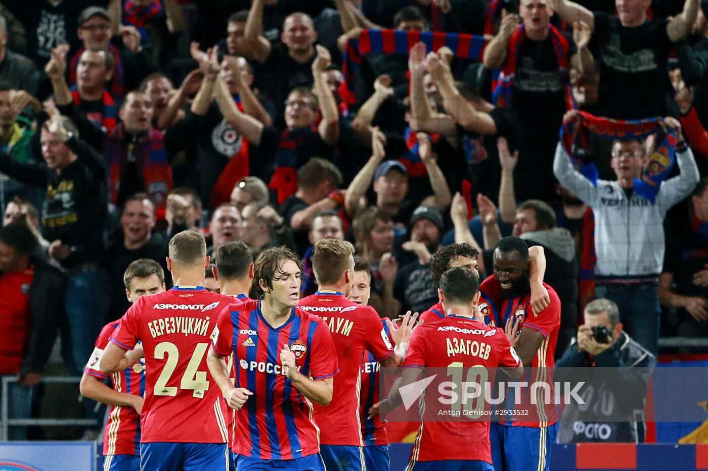 Russian Football Premier League. CSKA vs. Terek