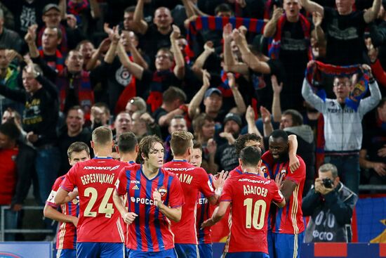 Russian Football Premier League. CSKA vs. Terek