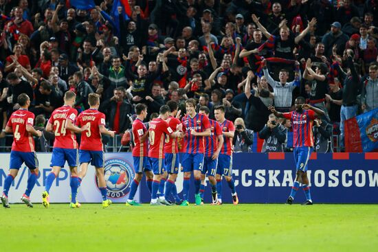Russian Football Premier League. CSKA vs. Terek