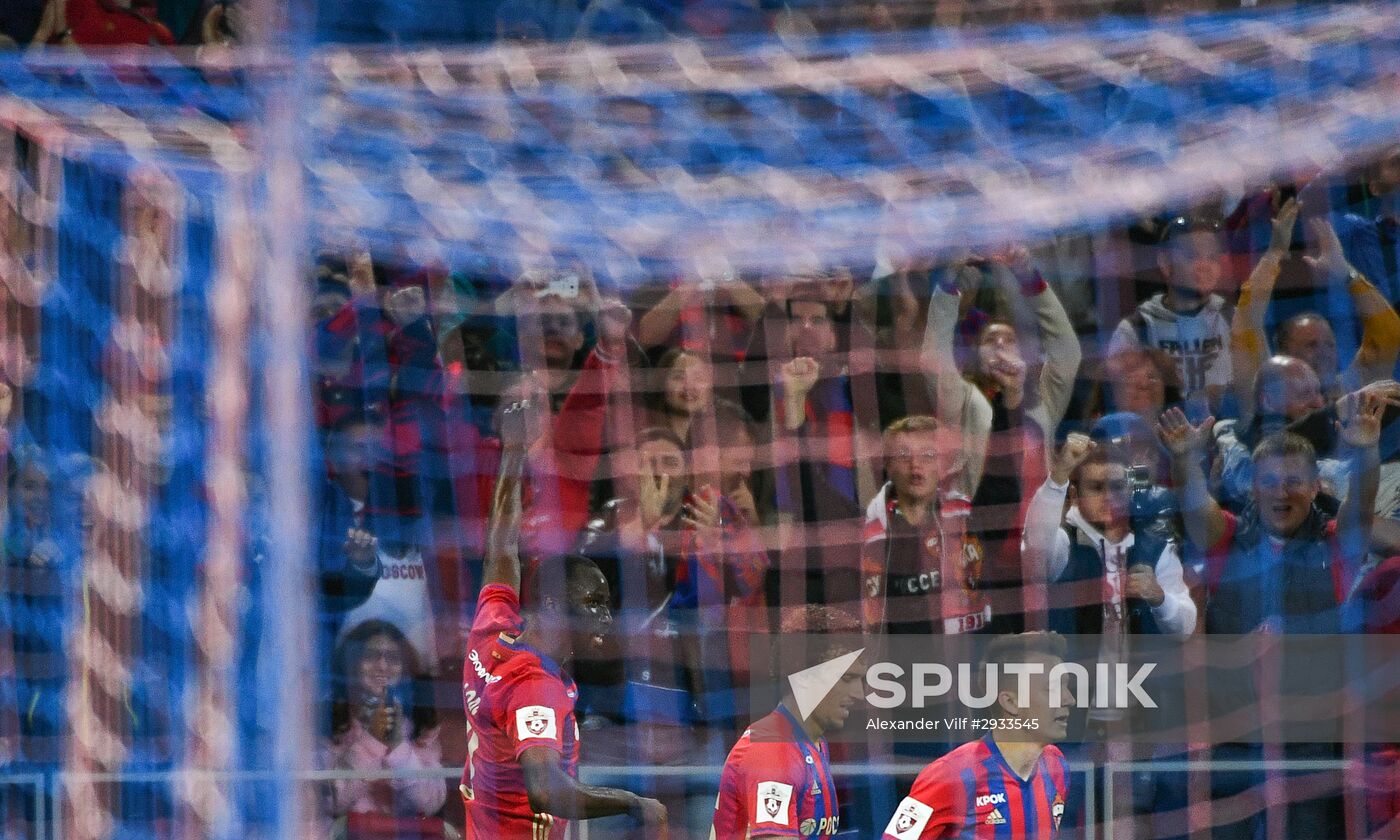 Russian Football Premier League. CSKA vs. Terek