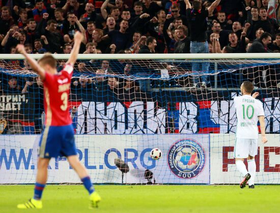 Russian Football Premier League. CSKA vs. Terek