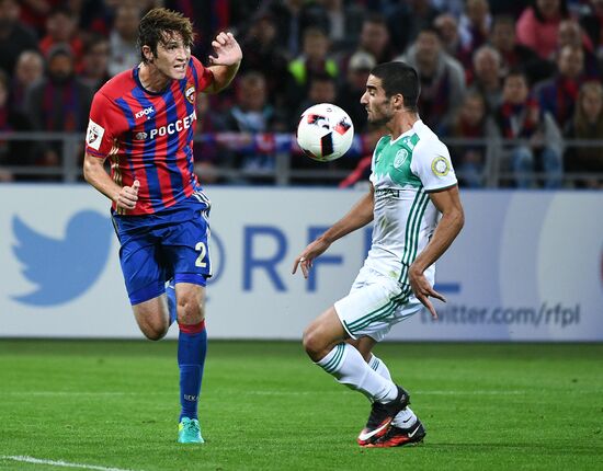 Russian Football Premier League. CSKA vs. Terek