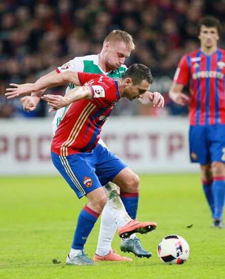 Russian Football Premier League. CSKA vs. Terek