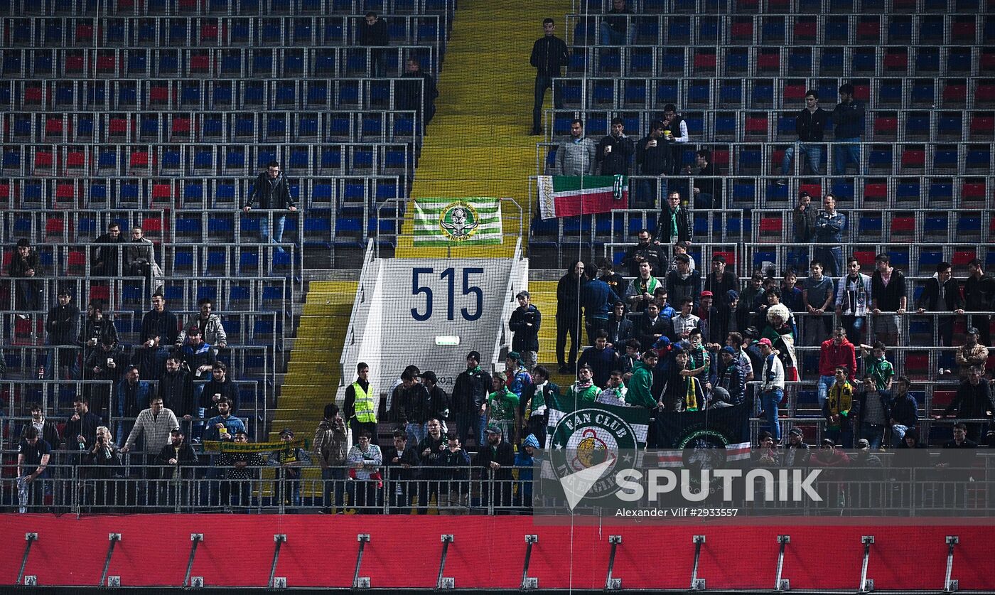 Russian Football Premier League. CSKA vs. Terek