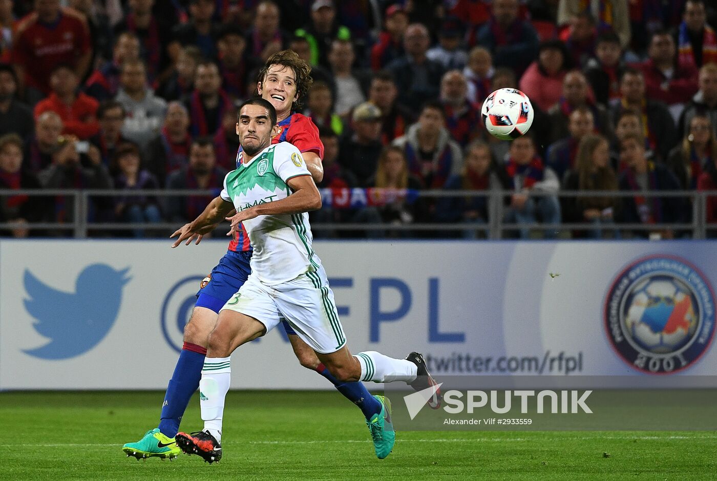 Russian Football Premier League. CSKA vs. Terek