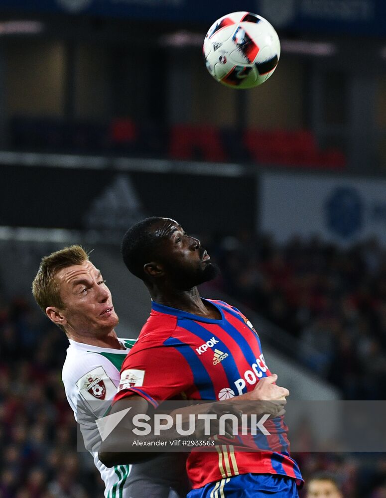 Russian Football Premier League. CSKA vs. Terek