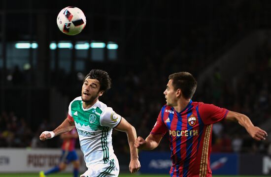Russian Football Premier League. CSKA vs. Terek
