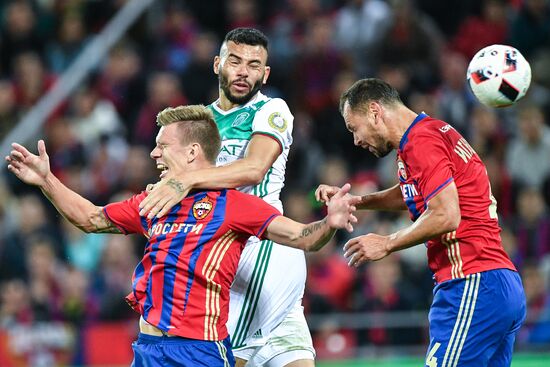 Russian Football Premier League. CSKA vs. Terek
