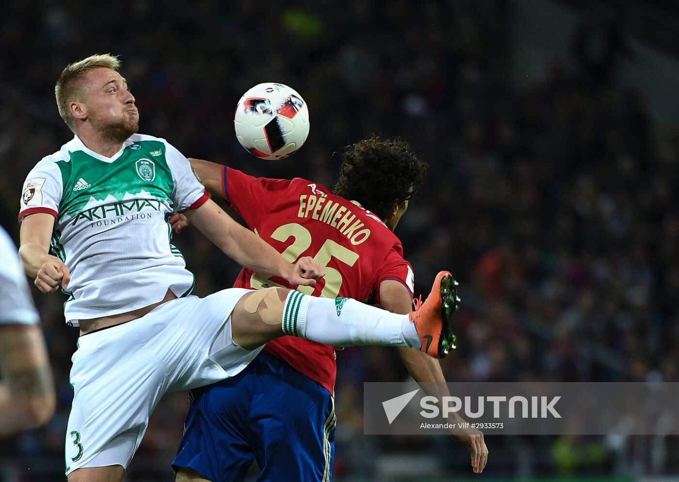 Russian Football Premier League. CSKA vs. Terek