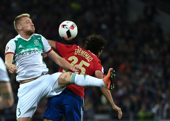 Russian Football Premier League. CSKA vs. Terek