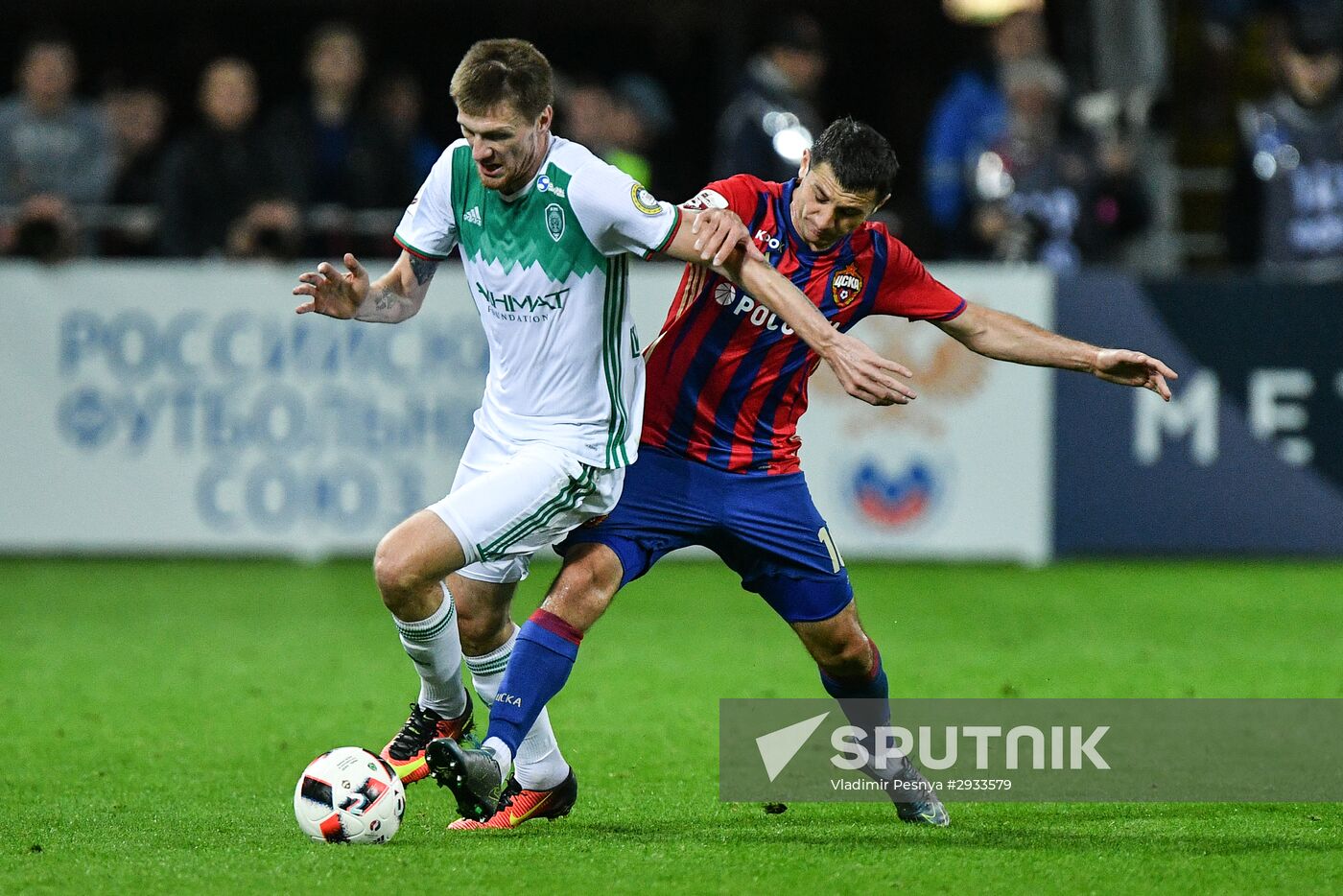 Russian Football Premier League. CSKA vs. Terek