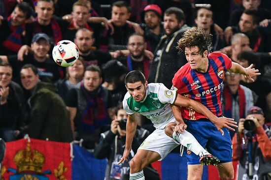 Russian Football Premier League. CSKA vs. Terek