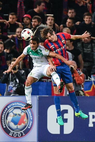 Russian Football Premier League. CSKA vs. Terek