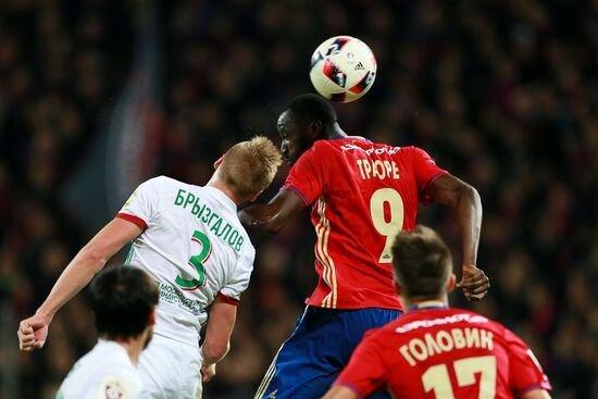 Russian Football Premier League. CSKA vs. Terek