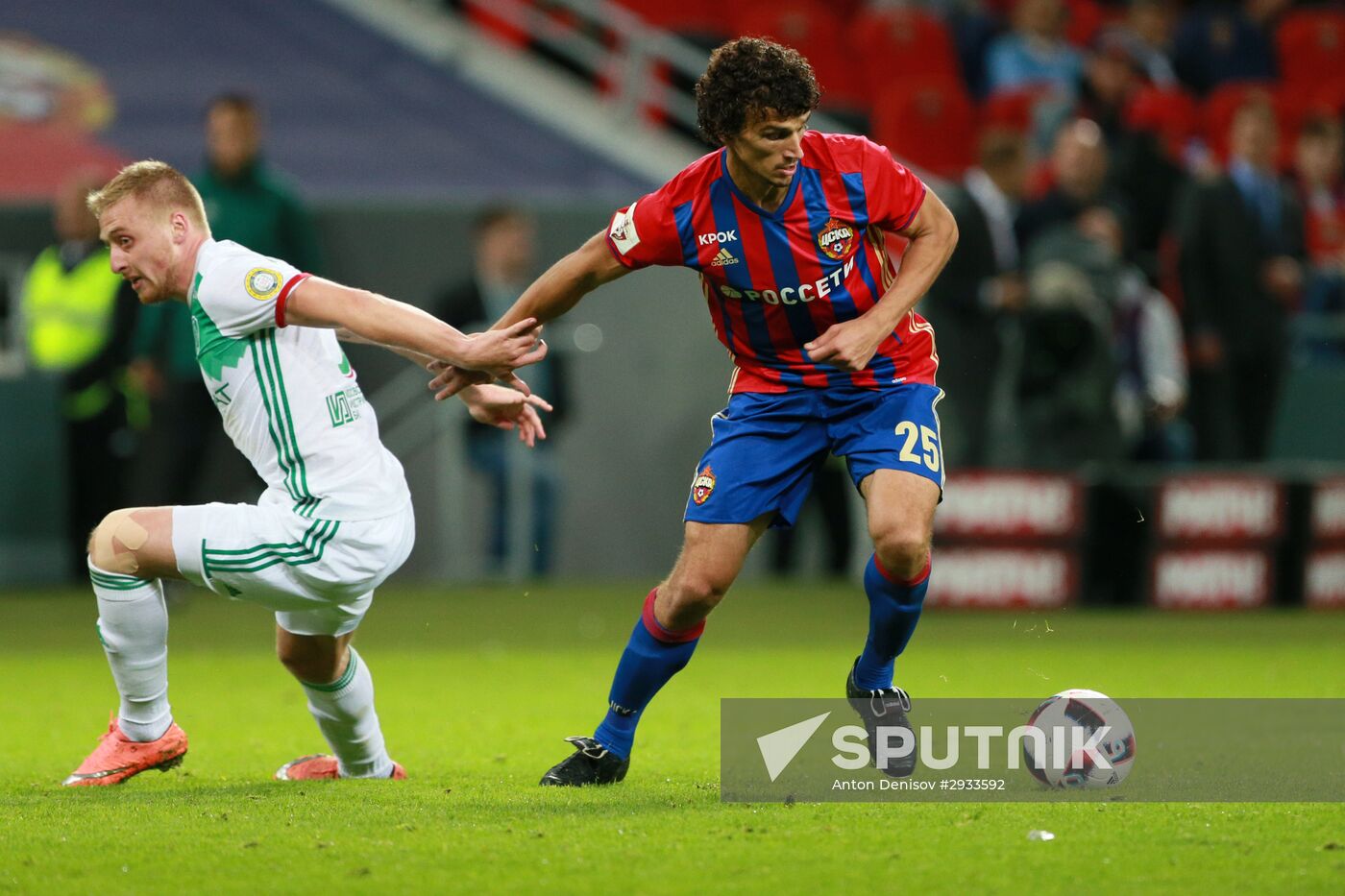 Russian Football Premier League. CSKA vs. Terek
