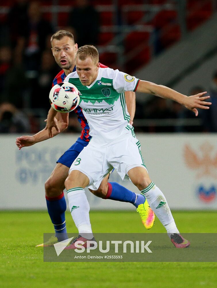 Russian Football Premier League. CSKA vs. Terek