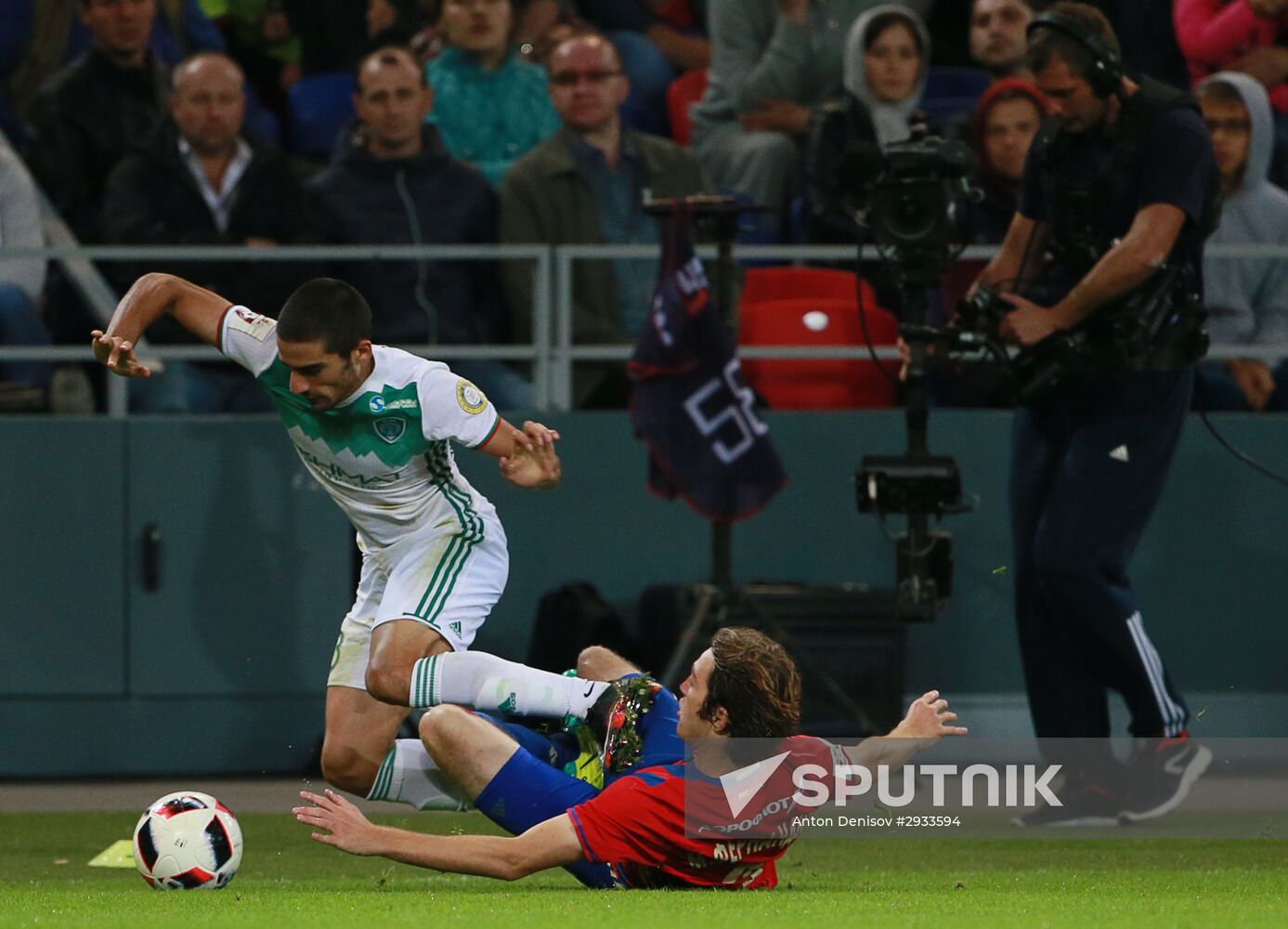 Russian Football Premier League. CSKA vs. Terek