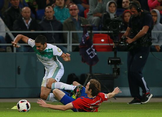 Russian Football Premier League. CSKA vs. Terek