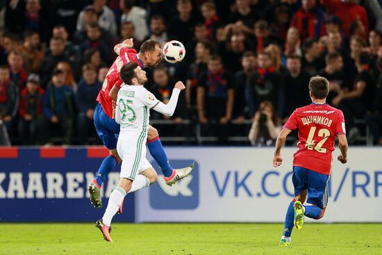 Russian Football Premier League. CSKA vs. Terek