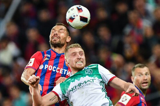 Russian Football Premier League. CSKA vs. Terek