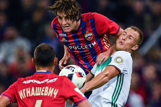 Russian Football Premier League. CSKA vs. Terek