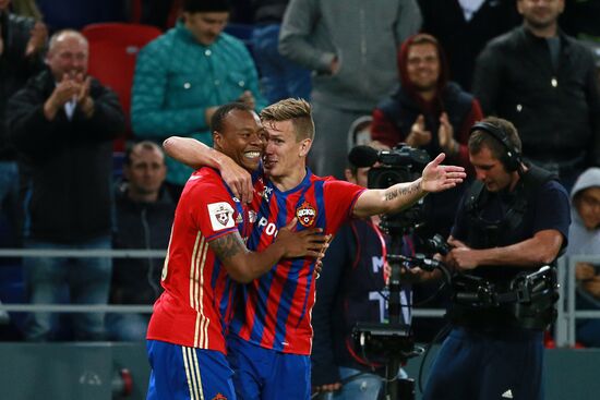 Russian Football Premier League. CSKA vs. Terek