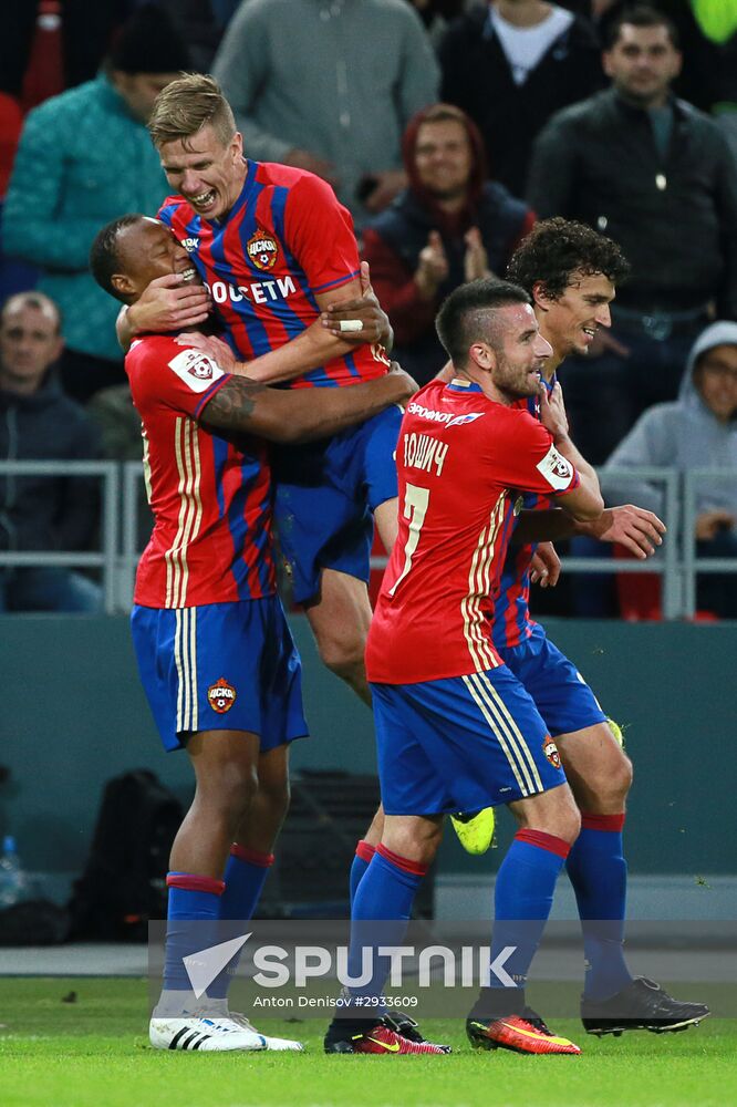 Russian Football Premier League. CSKA vs. Terek