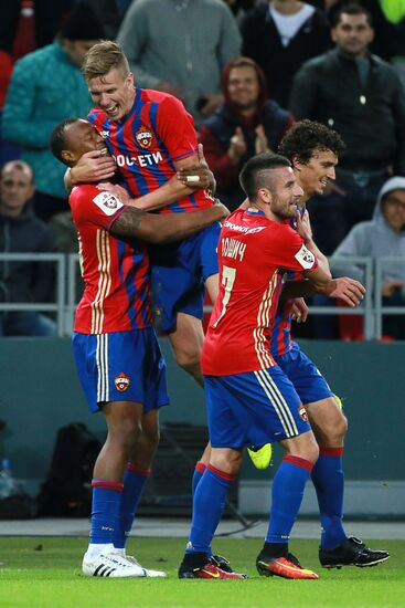 Russian Football Premier League. CSKA vs. Terek