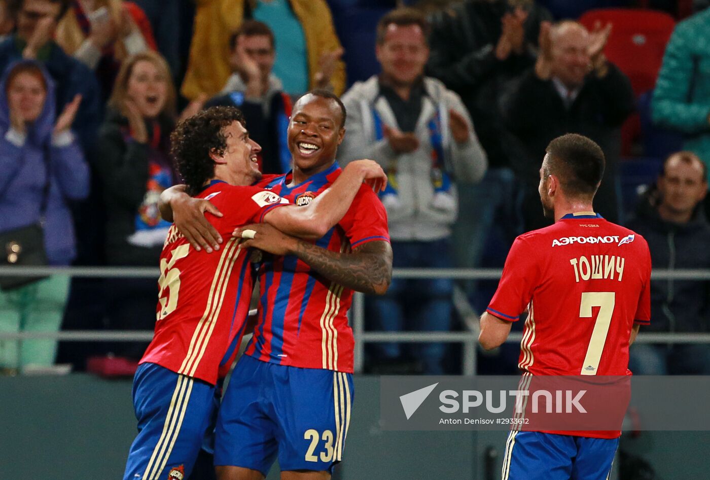 Russian Football Premier League. CSKA vs. Terek